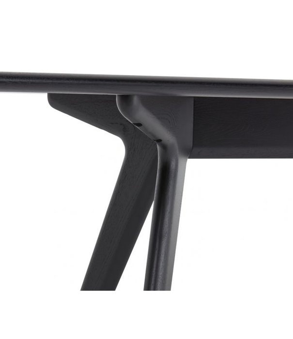 Tom Dixon  Tom Dixon - Slab table L240 cm black oak