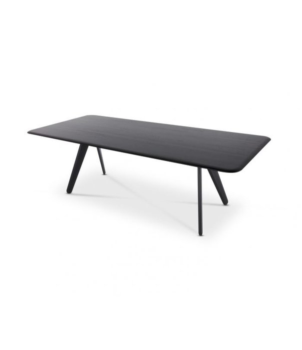 Tom Dixon  Tom Dixon - Slab table L240 cm black oak