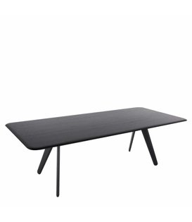 Tom Dixon - Slab tafel zwart eiken L240 cm
