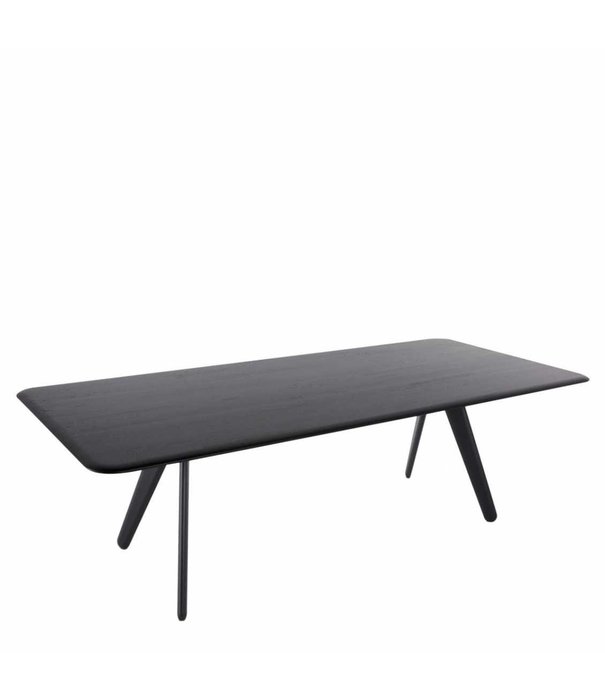 Tom Dixon  Tom Dixon - Slab table L240 cm black oak