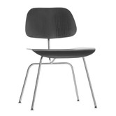 Vitra - DCM stoel chrome - zwart essen