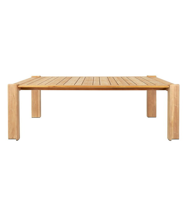 Gubi  Gubi - Atmosfera dining table natural teak 209 x 105