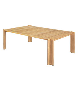 Gubi - Atmosfera eettafel naturel teak 209 x 105