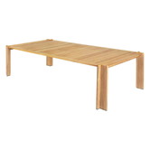 Gubi - Atmosfera dining table natural teak 281 x 105