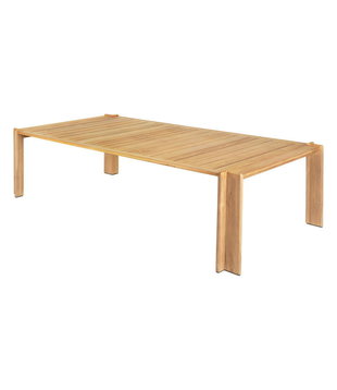 Gubi - Atmosfera dining table natural teak 281 x 105