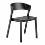 Muuto Cover Side Eetkamerstoel zwart
