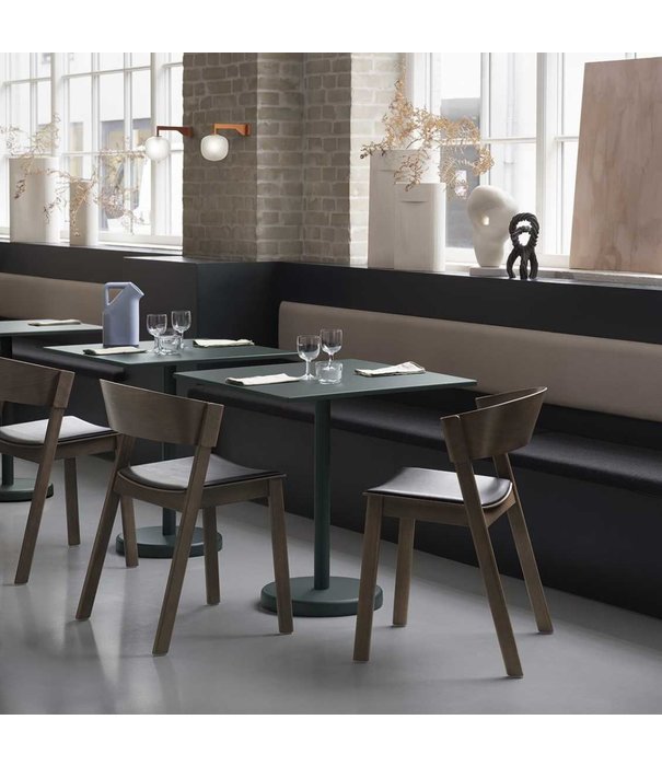 Muuto Cover Side Eetkamerstoel groen