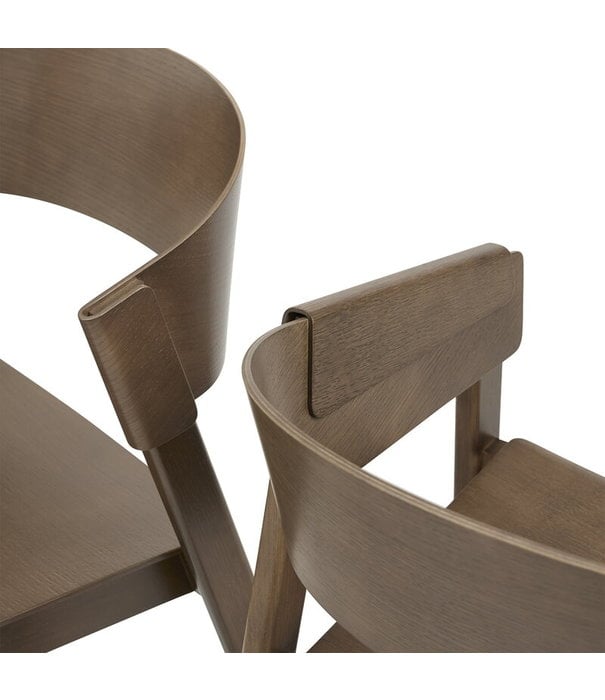 Muuto Cover Side Eetkamerstoel donkerbruin