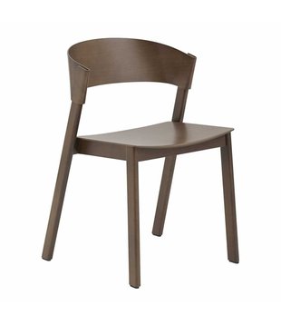 Muuto - Cover Side Chair dark brown