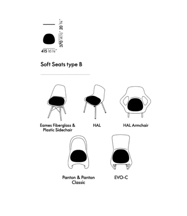 Vitra - Soft Seats Seat cushion