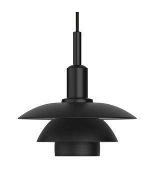 PH 3/3 hanglamp metaal zwart