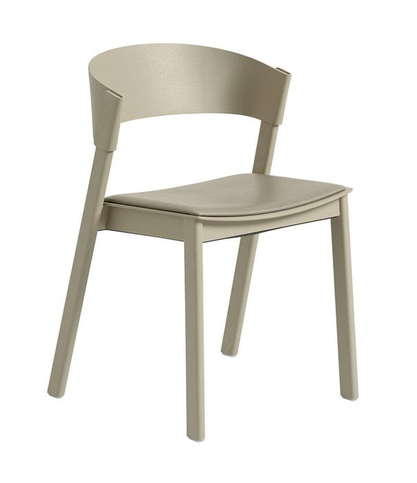 Muuto Cover Side Dining Chair dark beige