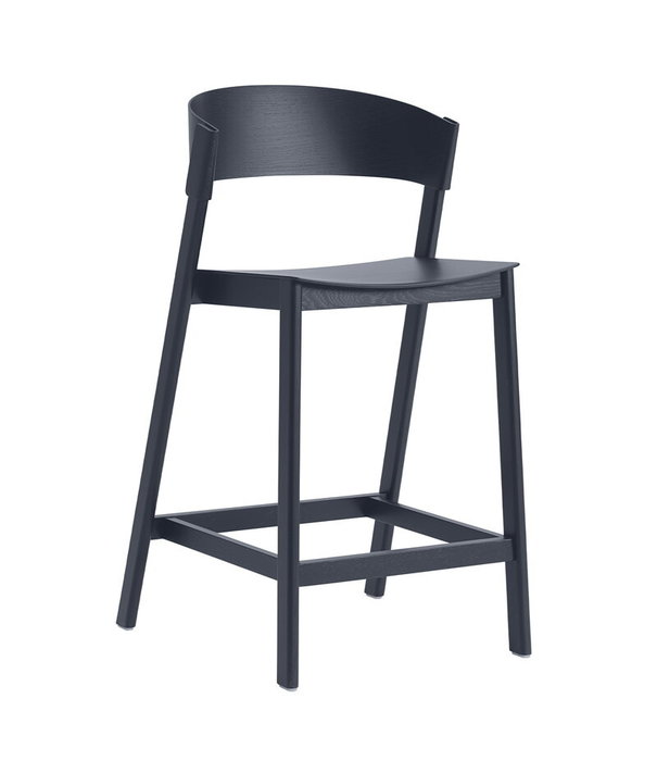 Muuto  Muuto - Cover counter stool 65 cm - midnight blue