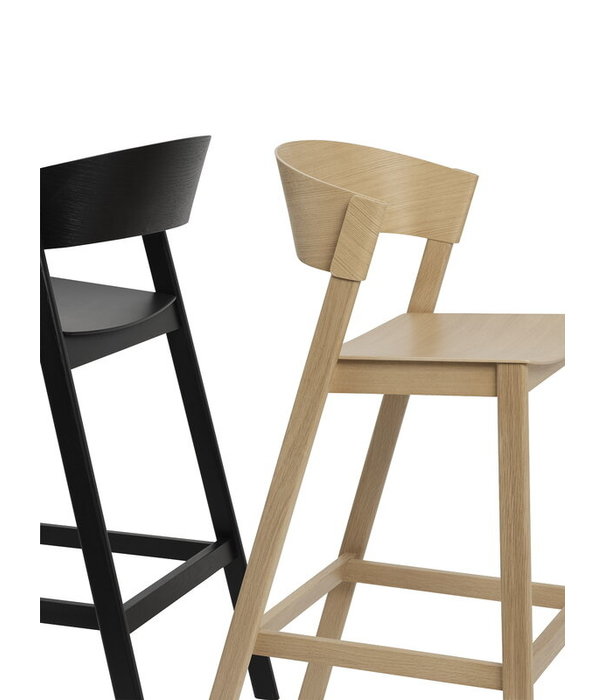 Muuto  Muuto - Cover bar stool beige H75 cm
