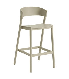 Muuto - Cover bar stool dark beige H75 cm