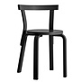 Artek - Aalto chair 68 black lacquered birch