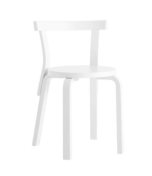 Artek - chair 68 white lacquered birch