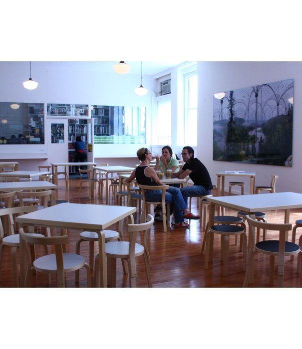 Artek  Artek - Aalto chair 68 black lacquered birch