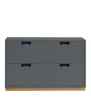 Asplund: Snow A2  cabinet storm grey