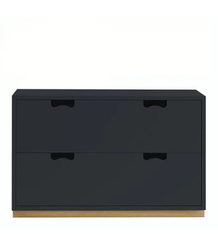 Asplund: Snow A2  cabinet charcoal grey