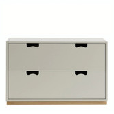 Asplund: Snow A2  cabinet licht grey