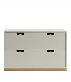 Asplund: Snow A2  cabinet licht grey