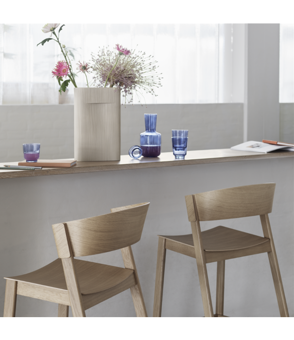 Muuto  Muuto - Cover bar stool midnight blue H75 cm.