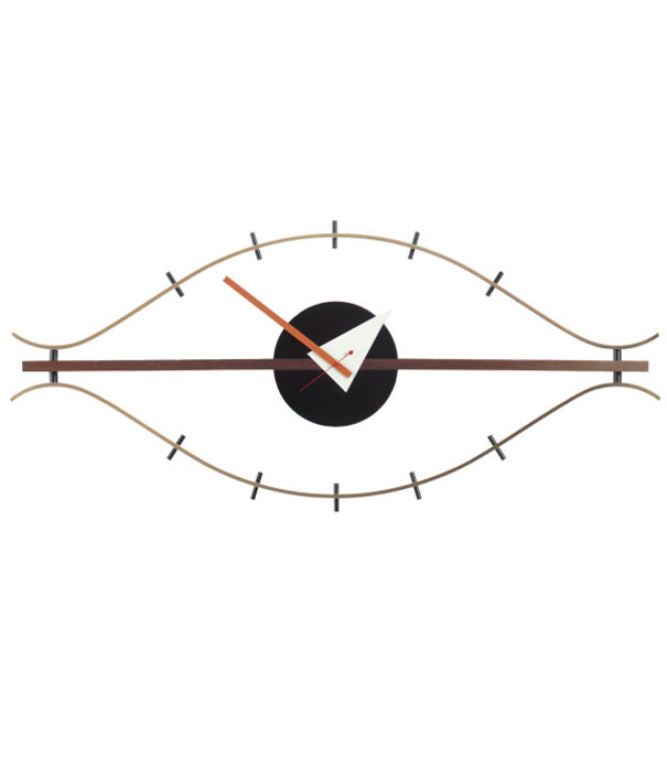 Vitra  Vitra - Eye Clock walnut