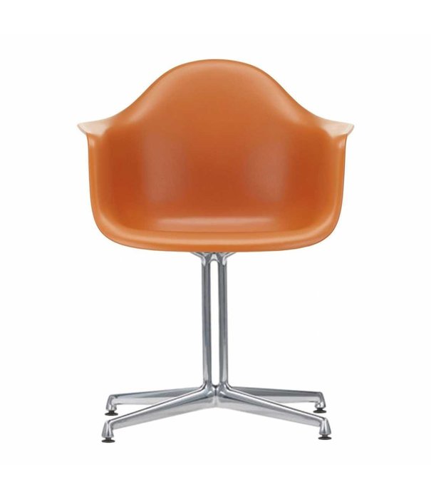 Vitra  Vitra Eames Plastic DAL Dining Chair,  polished aluminium base