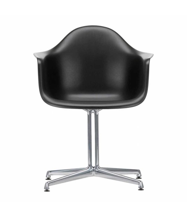Vitra  Vitra Eames DAL Eetkamerstoel met arm, gepolijst onderstel