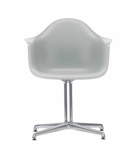 Vitra - Eames DAL Plastic Armstoel - gepolijst onderstel