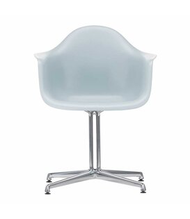 Vitra Eames DAL Eetkamerstoel met arm, gepolijst onderstel