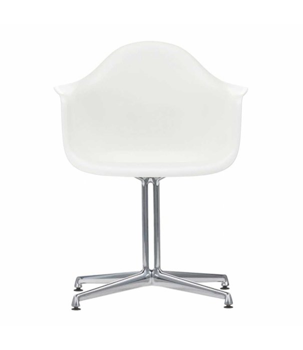 Vitra  Vitra Eames Plastic DAL Eetkamerstoel, gepolijst onderstel