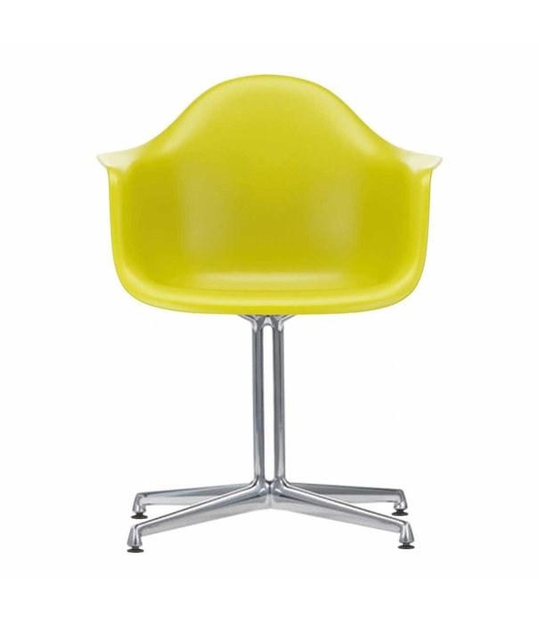 Vitra  Vitra Eames Plastic DAL Eetkamerstoel, gepolijst onderstel
