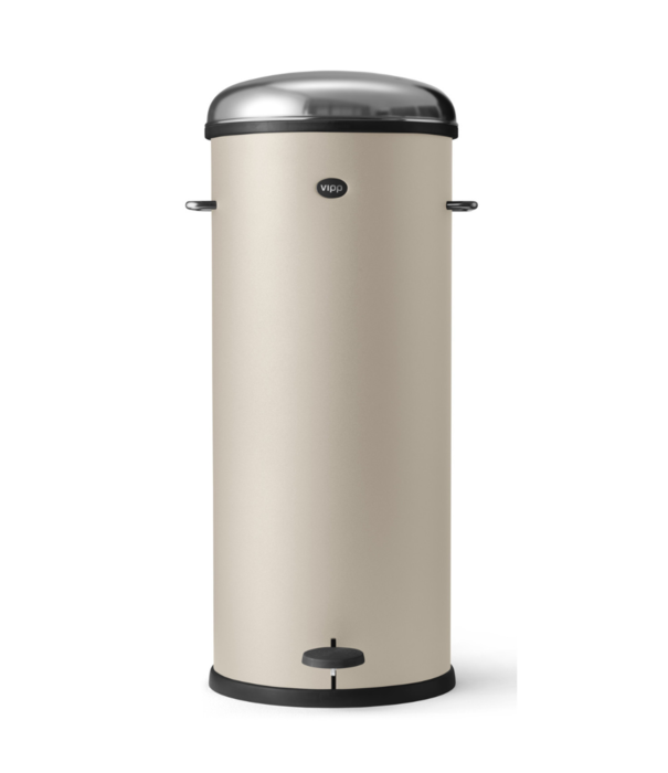 Vipp   Vipp - 17 pedal bin beige 30 L