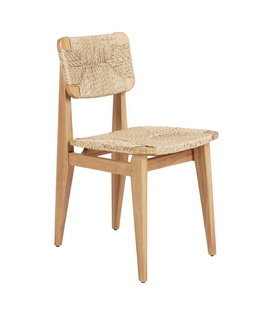 Gubi - C - Chair Outdoor teak - paper cord