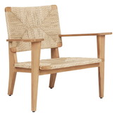 Gubi - F-Chair Lounge Outdoor Teak