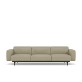 In Situ 3-zits Bank - config.1 stone leder