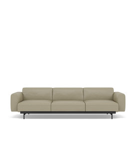 In Situ 3-zits Bank combinatie1, Refine Stone leer