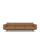 Muuto - In Situ 3-seater Sofa - config.1 cognac leather