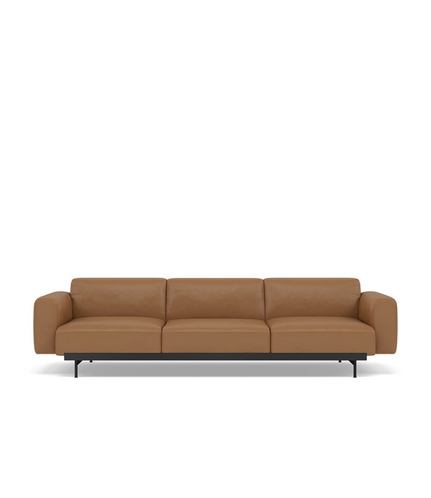 Muuto  Muuto - In Situ 3-seater Sofa - config.1 cognac leather