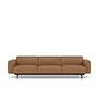 Muuto - In Situ 3-seater Sofa - config.1 cognac leather