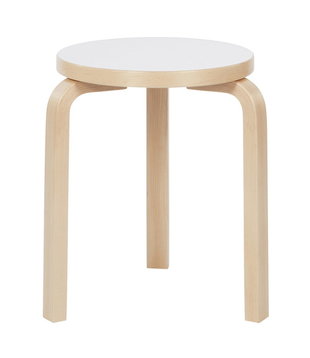 Artek - Stool 60 white laminate