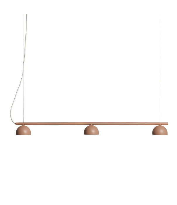 Northern  Northern -Blush pendant rail 3, warm beige