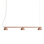 Northern -Blush pendant rail 3, warm beige