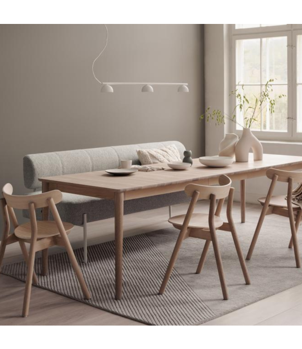 Northern  Northern -Blush pendant rail 3, warm beige