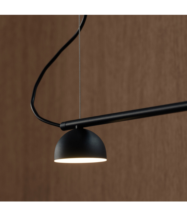 Northern  Northern -Blush rail 3 pendant black