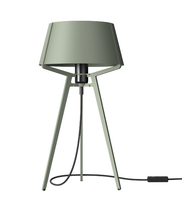 Tonone  Bella tafellamp - zwart aluminium fitting