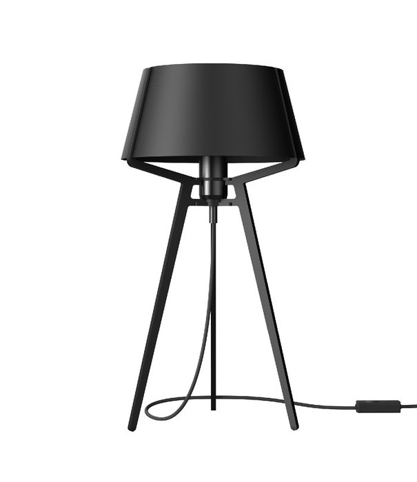 Tonone  Bella tafellamp - zwart aluminium fitting