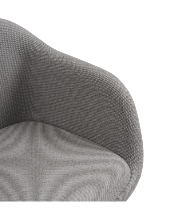 Muuto  Muuto Fiber Conference Armstoel Re-wool IO8, swivel voet